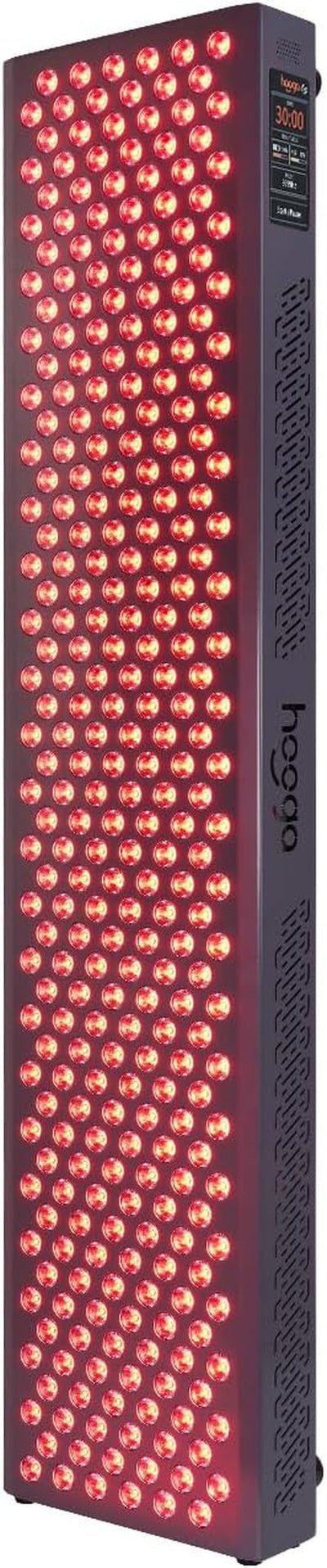 Hooga ULTRA1500 Elite Full Body Red & Near Infrared Light Therapy Panel – 300 Quad-Chip LEDs | 630nm, 660nm, 810nm & 850nm | Brightness Control | Pulse Mode