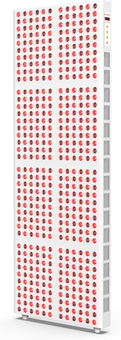 Bontanny Full Body Red Light Therapy Panel – 480 Dual-Chip Clinical Grade LEDs | 660nm & 850nm Red & Near Infrared Light | 800W High-Power Panel | Timer | Stand Sold Separately