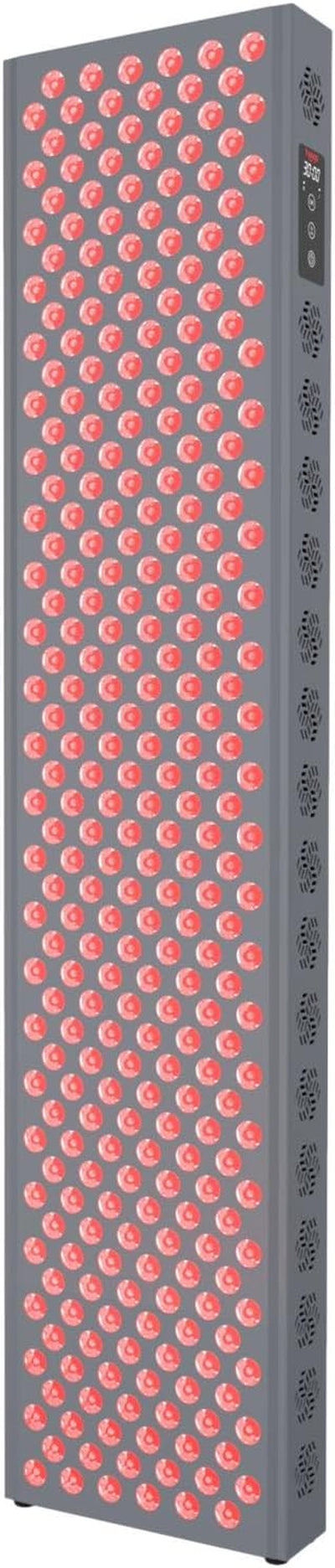 Hooga PRO1500 Full Body Red & Near Infrared Light Therapy Panel – 660nm & 850nm | 300 Dual-Chip LEDs | Independent Controls | 3-Year Warranty