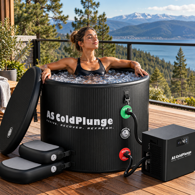 AS ColdPlunge Ice Pod Pro 120-Gallon Cold Plunge Tub with 1/3 HP Chiller