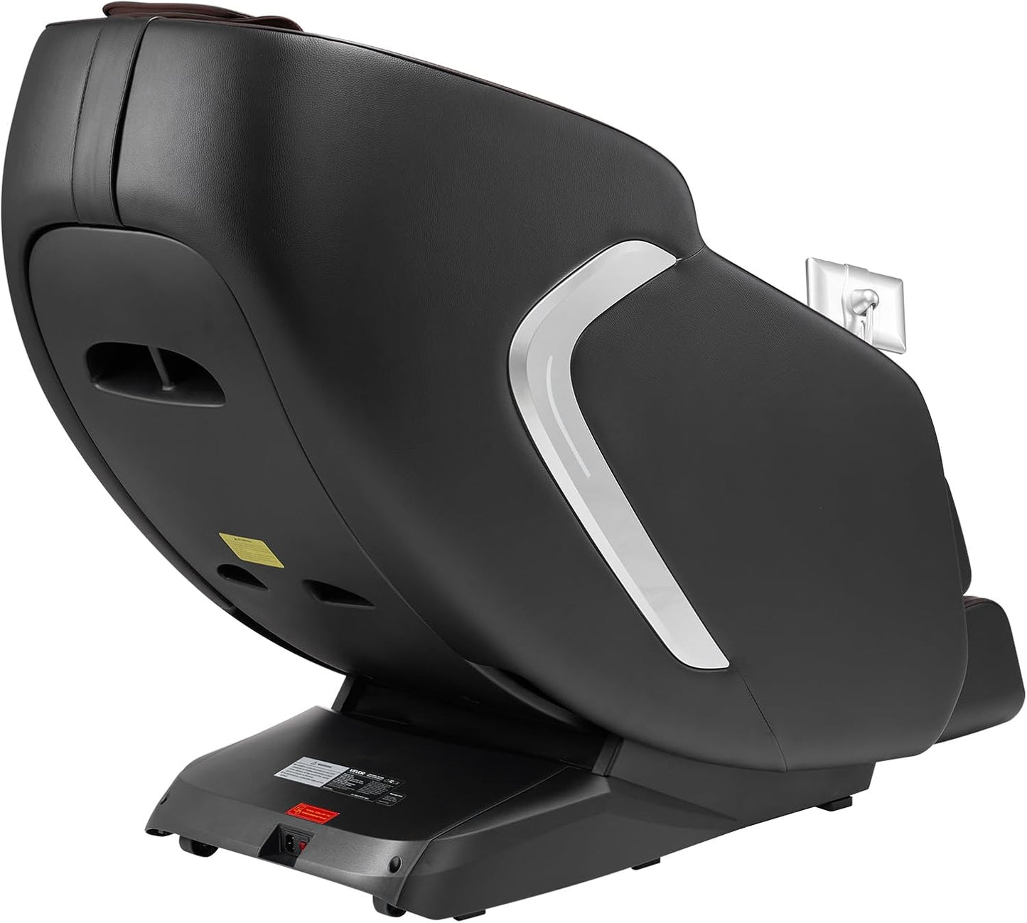 Massage Chair, 4D Full Body Zero Gravity Recliner with SL Track, Yoga Stretch, AI Voice Control, Heat, Foot Roller, Retractable Pedal, 36 Airbags, LCD, Armrest Controls, Rolling Base