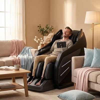 Osaki OS-3D Champ II Luxury Massage Chair | 3D SL-Track | Zero Gravity | Body Scan | Brown