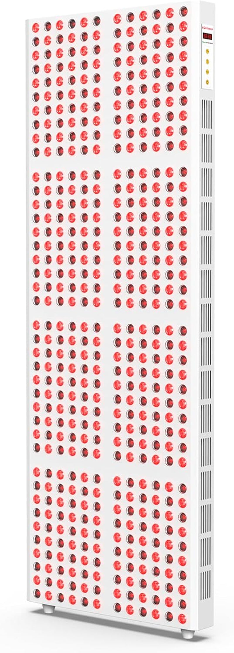 Premium Full Body Red Light Therapy Panel – 480 Clinical Grade Dual-Chip LEDs | 660nm & 850nm Red & Near Infrared Light | 800W High-Power Output | Built-In Timer | Stand Sold Separately