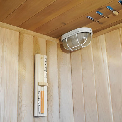 Charleston 4 Person Indoor Traditional Sauna Double Bench
