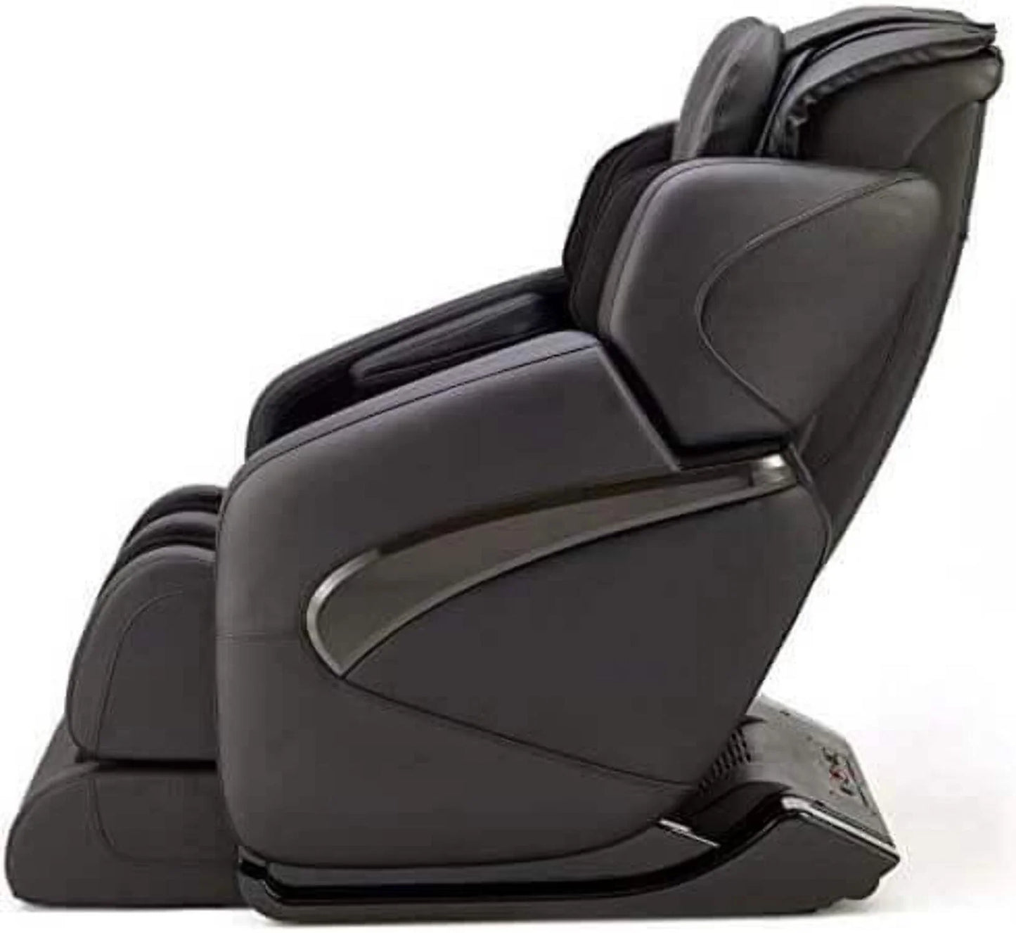 Jin L Track Deluxe Zero Gravity Full Body Massage Chair with Lumbar, Forearm & Calf Heat Therapy and Shiatsu Calf Massage
