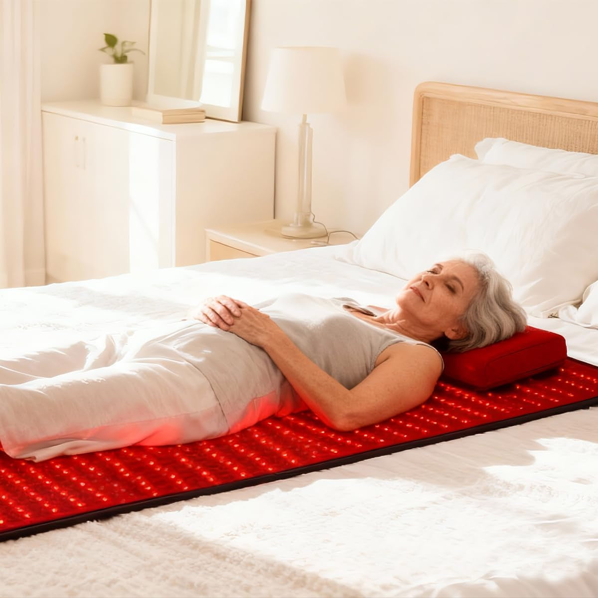 Medical-Grade Red & Infrared Light Therapy Mat Full Body