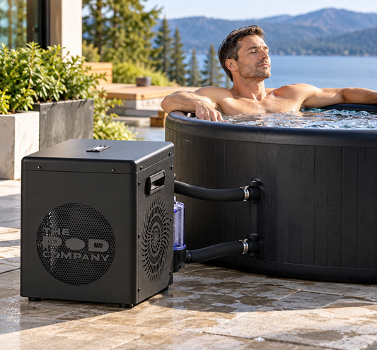 The Pod Chiller 2.0 Smart Cold Plunge Water Chiller | Bluetooth Temperature Control | 37°F Cooling System