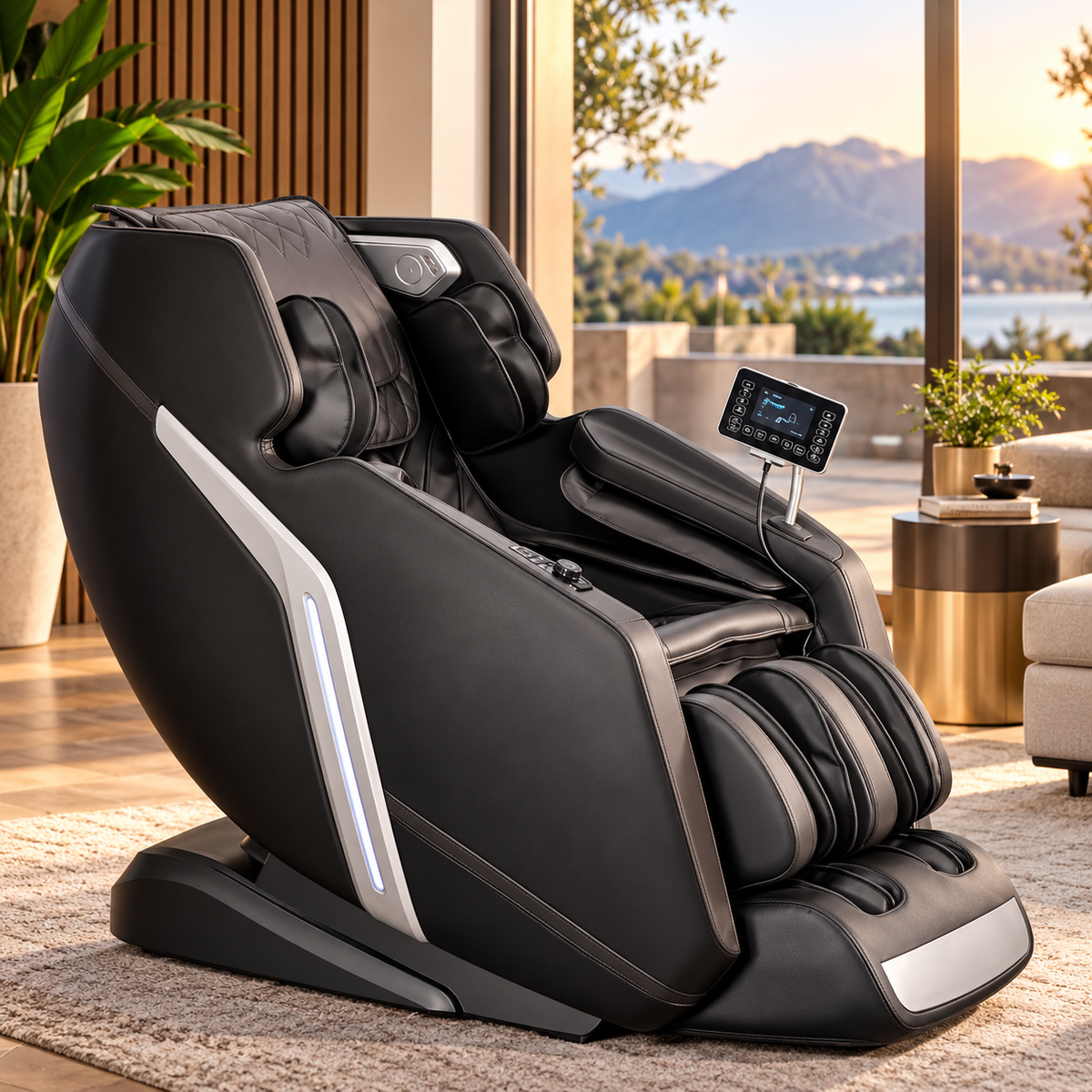 Lifesmart R8658L 4D Deluxe Massage Chair | Dual-Core 4D | Zero Gravity | SL-Track | Bluetooth Audio