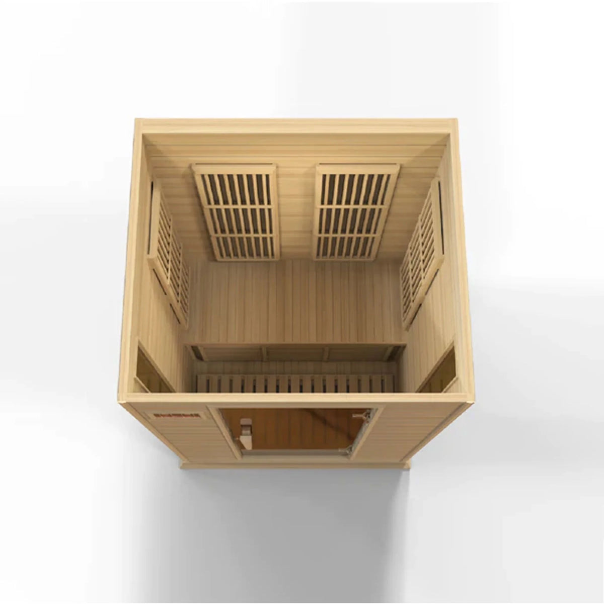 Maxxus 2-Person Low EMF FAR Infrared Sauna | Canadian Hemlock | 110V Plug-and-Play Home Sauna