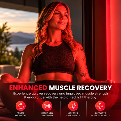 MitoMEGA 2.0 Premium Full Body Red & Near Infrared Light Therapy Panel – 660nm & 850nm | 300 High-Powered LEDs | Third-Party Tested | FSA/HSA Eligible