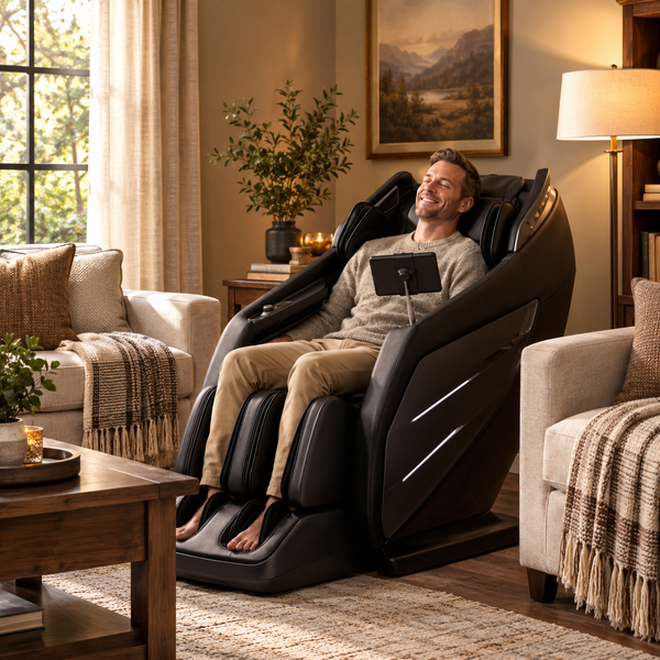 Osaki OS-3D Champ II Luxury Massage Chair | 3D SL-Track | Zero Gravity | Body Scan | Brown