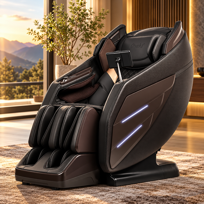 Osaki OS-3D Champ II Luxury Massage Chair | 3D SL-Track | Zero Gravity | Body Scan | Brown