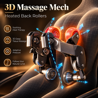 Osaki OS-3D Champ II Luxury Massage Chair | 3D SL-Track | Zero Gravity | Body Scan | Brown