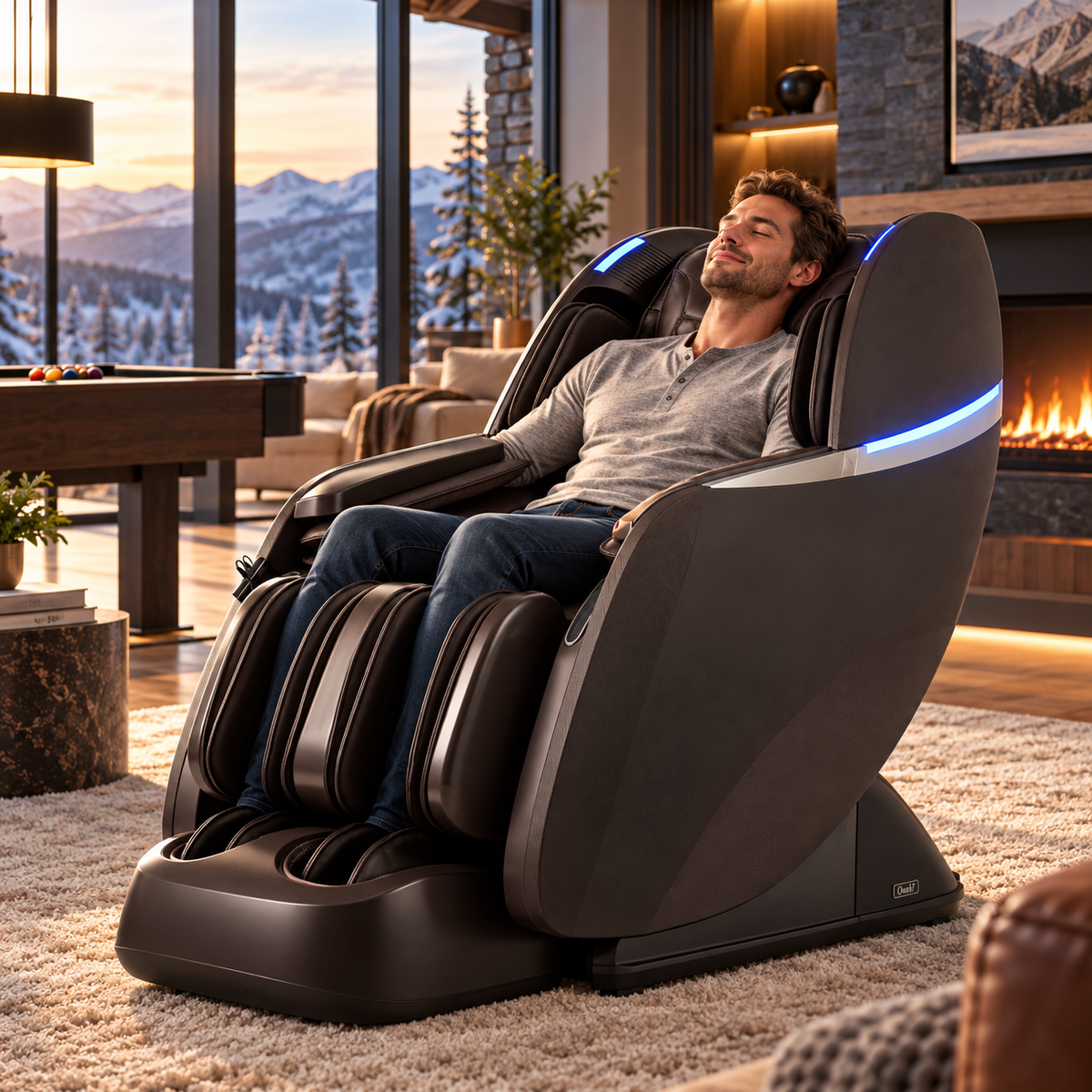 Osaki AI Vera 4D+ Luxury Massage Chair | AI Body Scan | 4D+ Sonic Massage | SL-Track