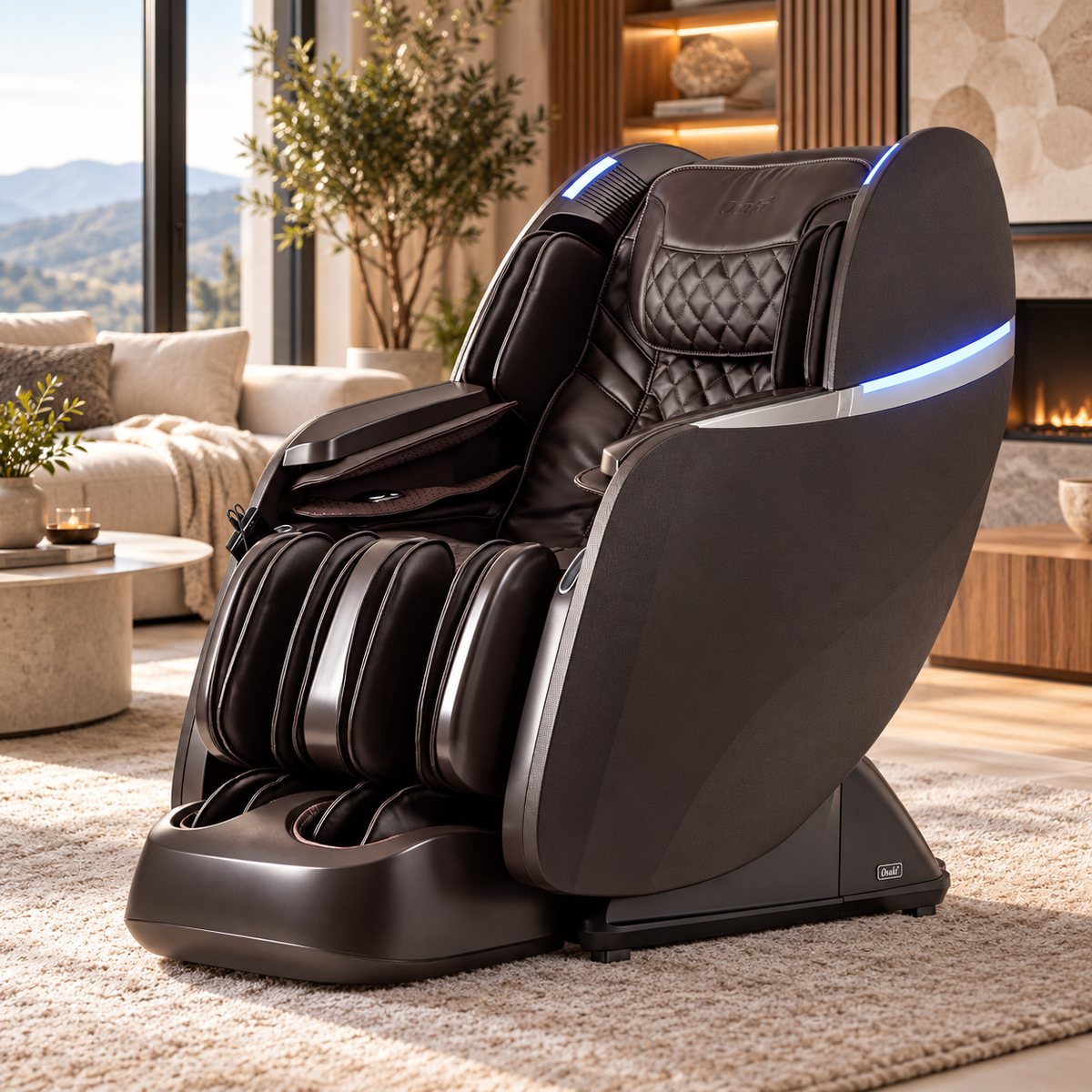 Osaki AI Vera 4D+ Luxury Massage Chair | AI Body Scan | 4D+ Sonic Massage | SL-Track