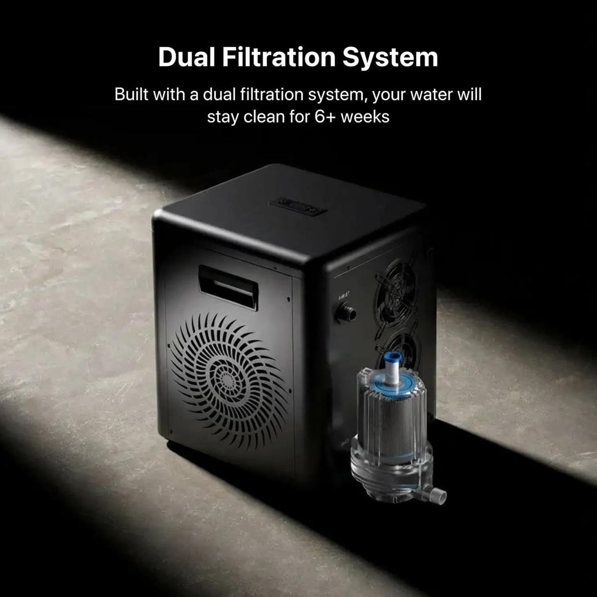The Pod Chiller 2.0 Smart Cold Plunge Water Chiller | Bluetooth Temperature Control | 37°F Cooling System