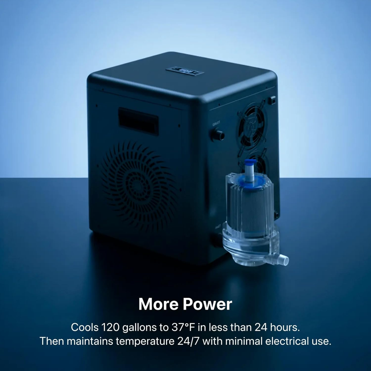 The Pod Chiller 2.0 Smart Cold Plunge Water Chiller | Bluetooth Temperature Control | 37°F Cooling System