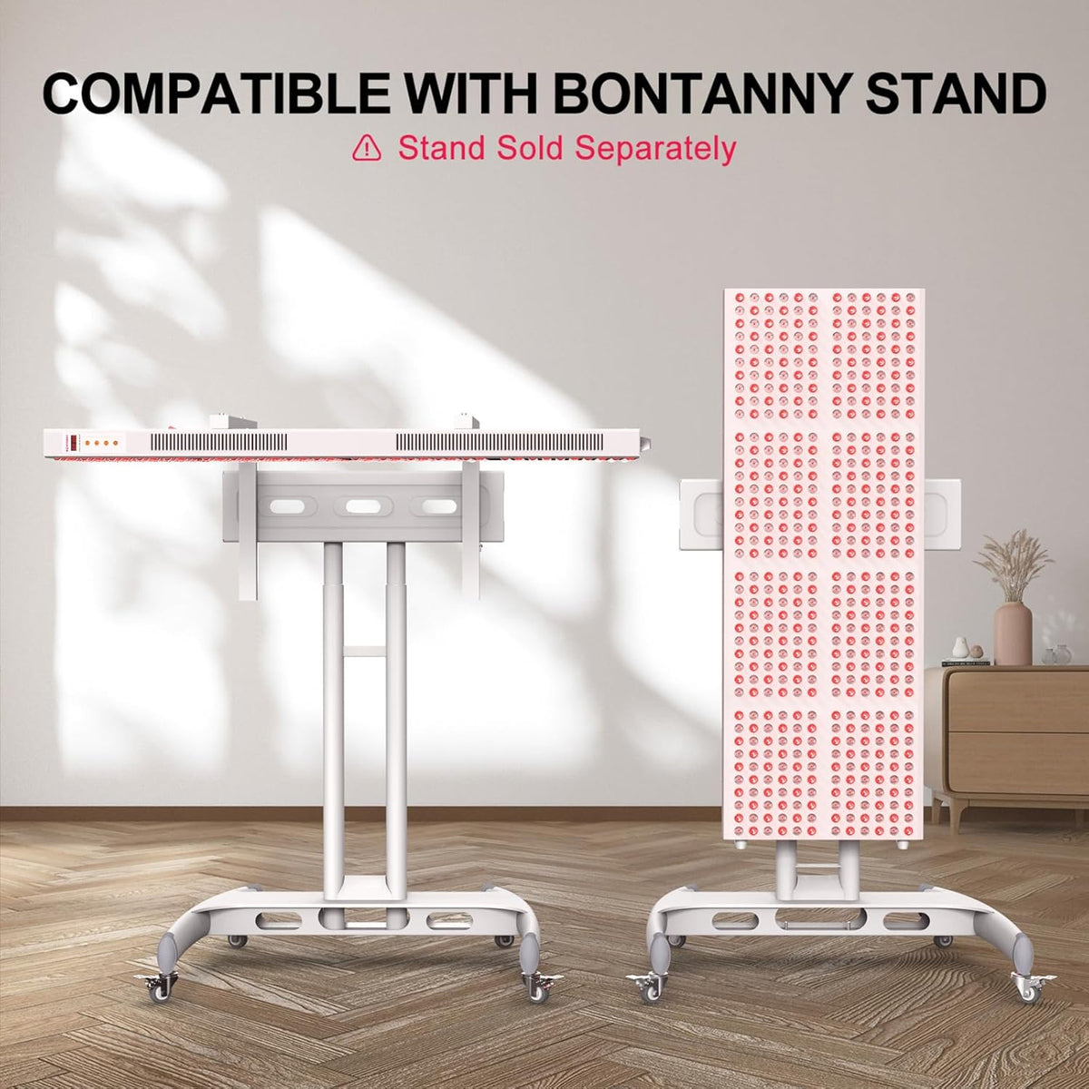 Premium Full Body Red Light Therapy Panel – 480 Clinical Grade Dual-Chip LEDs | 660nm & 850nm Red & Near Infrared Light | 800W High-Power Output | Built-In Timer | Stand Sold Separately