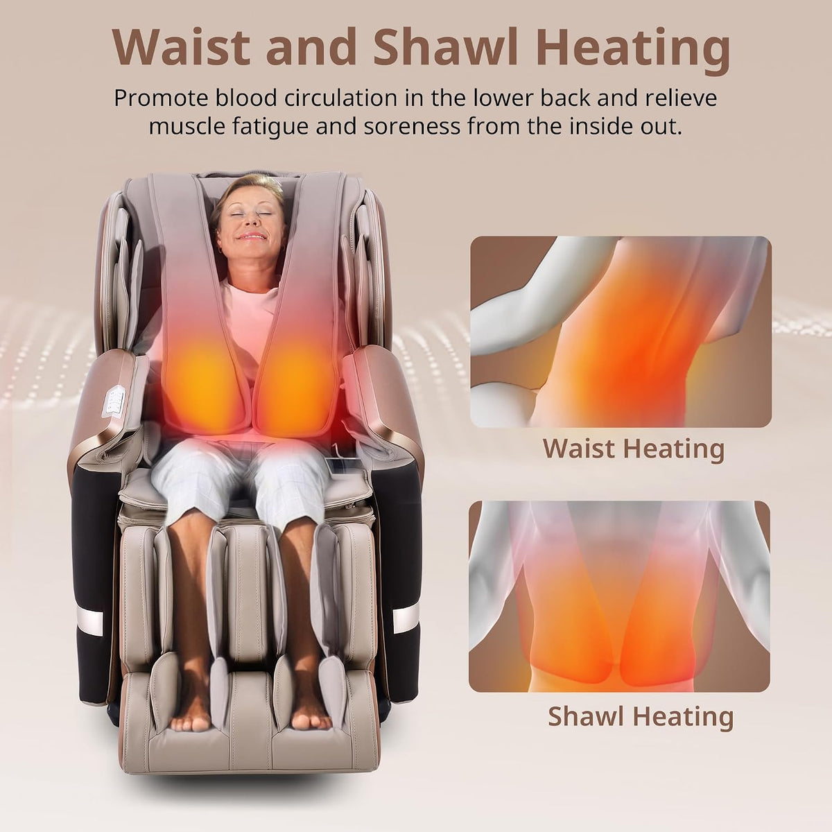 4D Massage Chair 4D+2D Dual Mechanism Zero Gravity Recliner