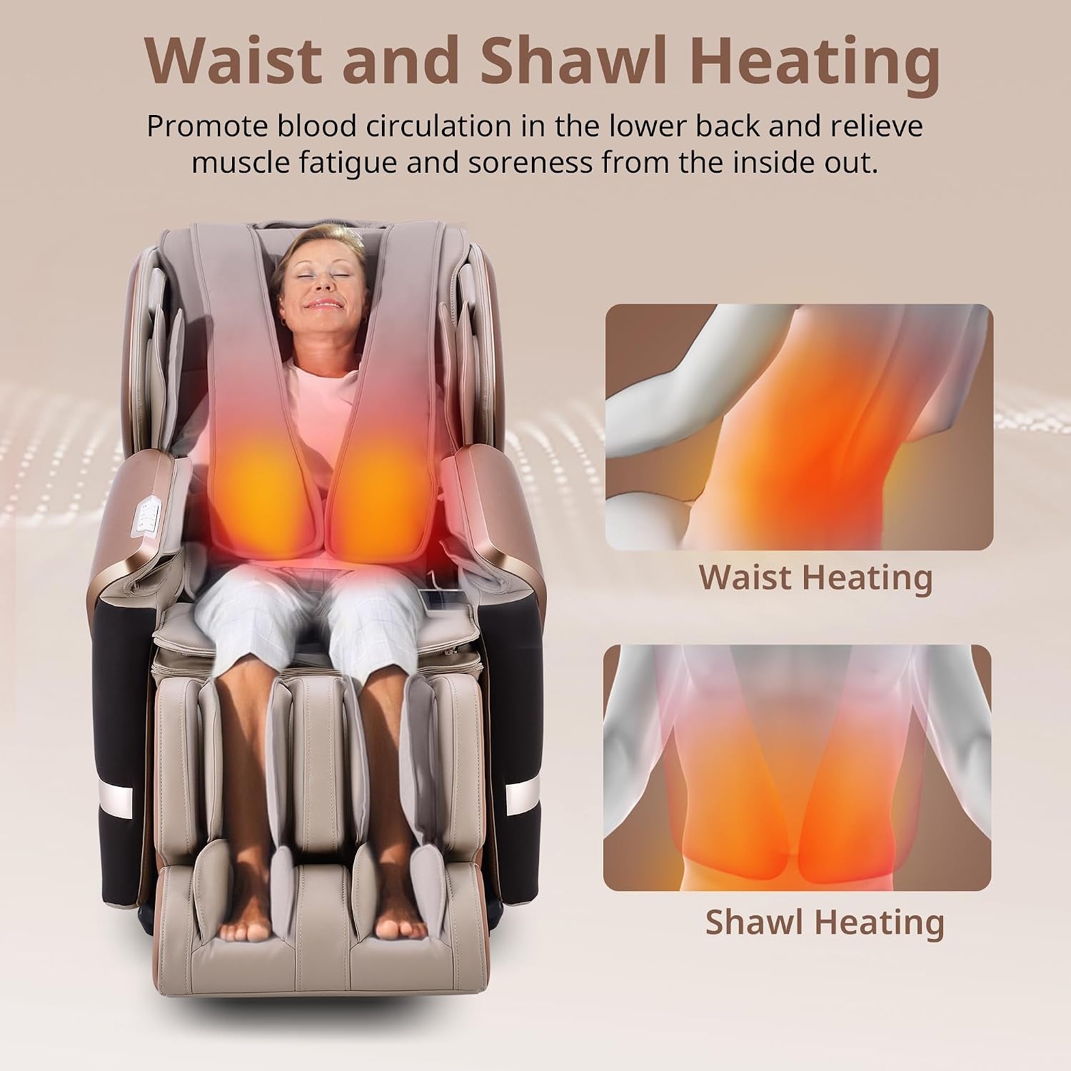 4D Massage Chair 4D+2D Dual Mechanism Zero Gravity Recliner