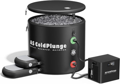 AS ColdPlunge Ice Pod Pro 120-Gallon Cold Plunge Tub with 1/3 HP Chiller