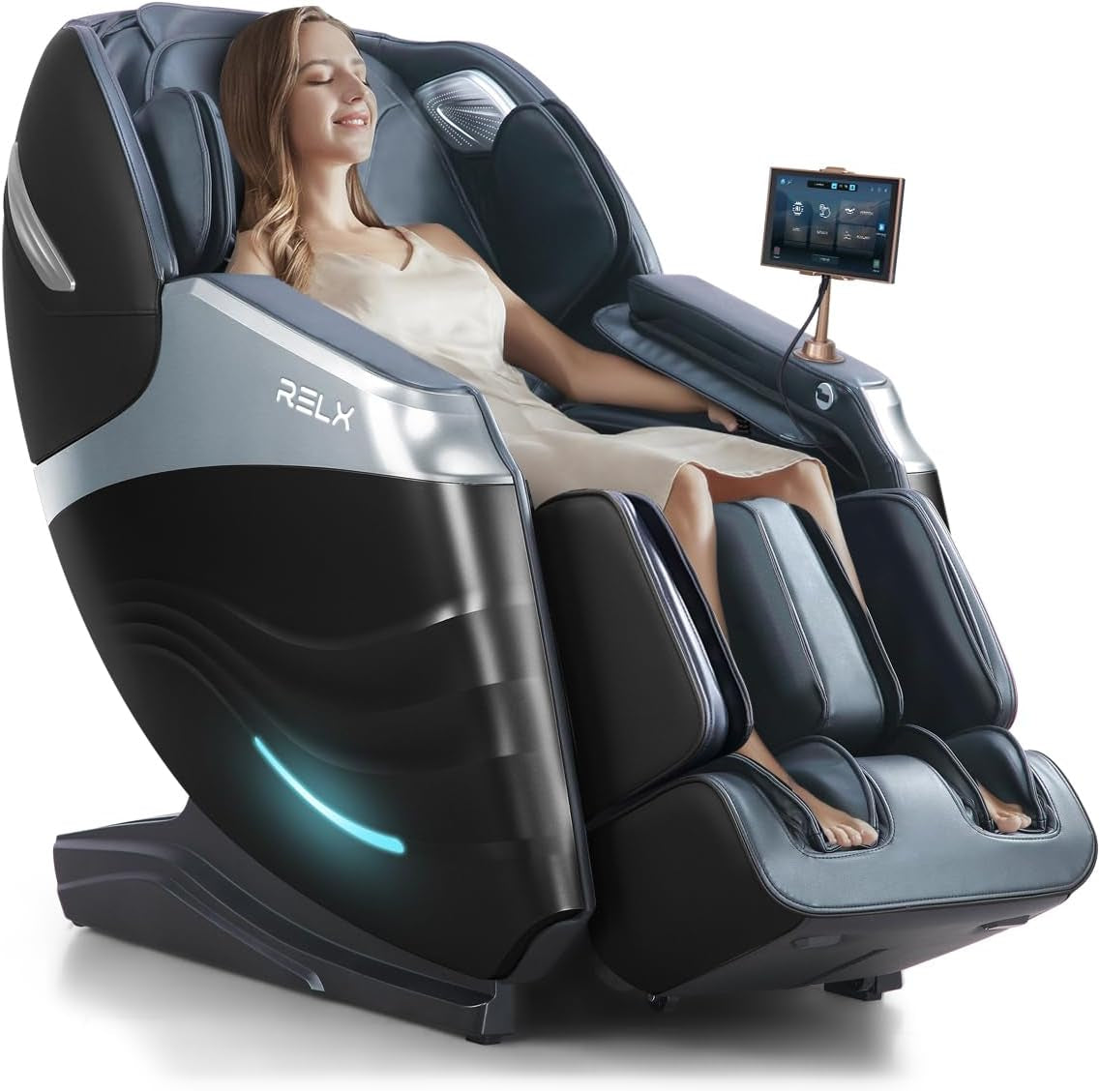 Massage Chair Full Body with Body Scan, Zero Gravity, Sl-Track, Black